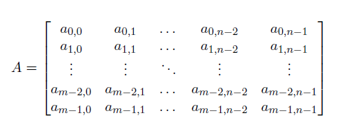 matrix representation in general alt text