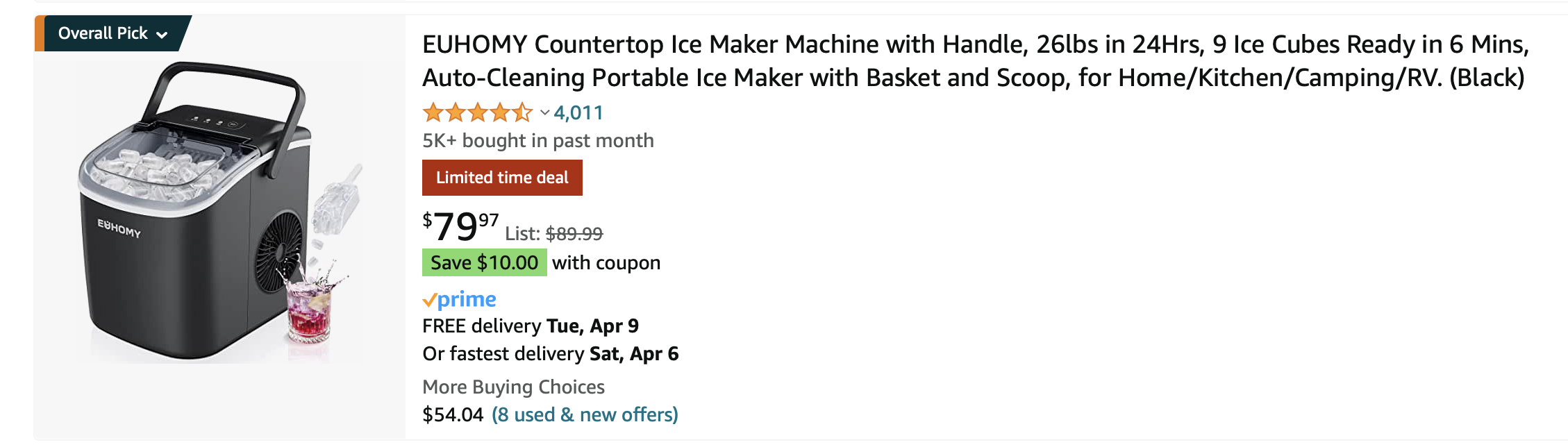 amazon ice maker alt text