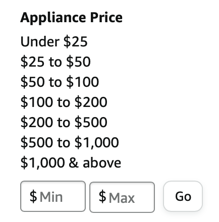 amazon price range alt text